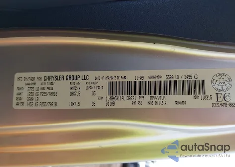 2010 Jeep Wrangler Unlimited Sahara from USA, damaged, VIN 1J4BA5H11AL130721